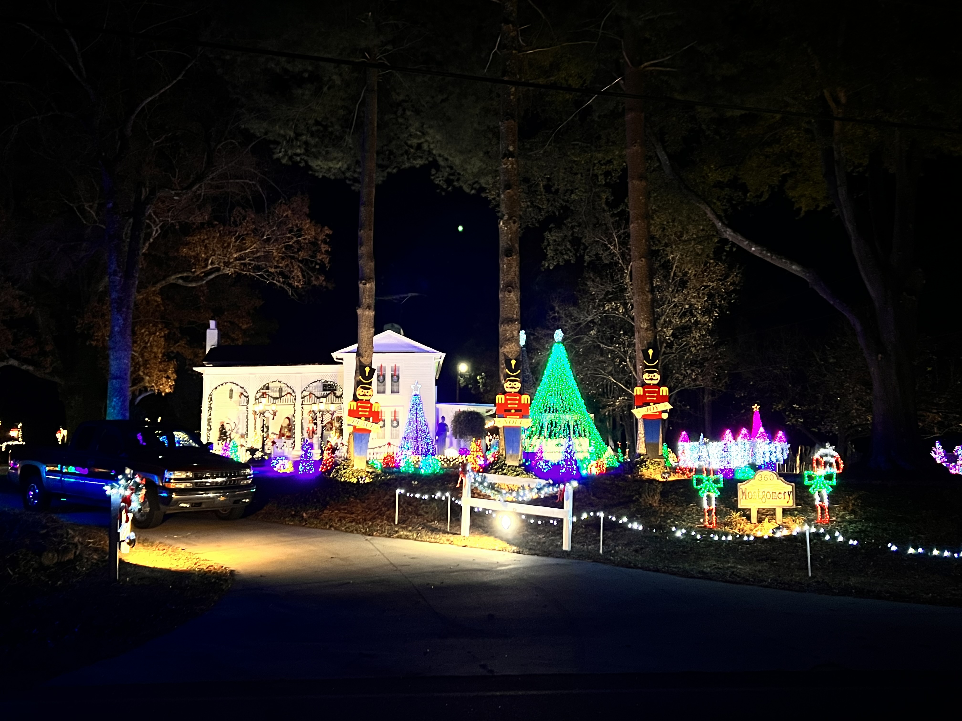 The Christmas House in Inman.